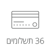 36 תשלומים