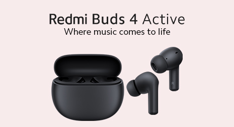 redmi buds 4 active black