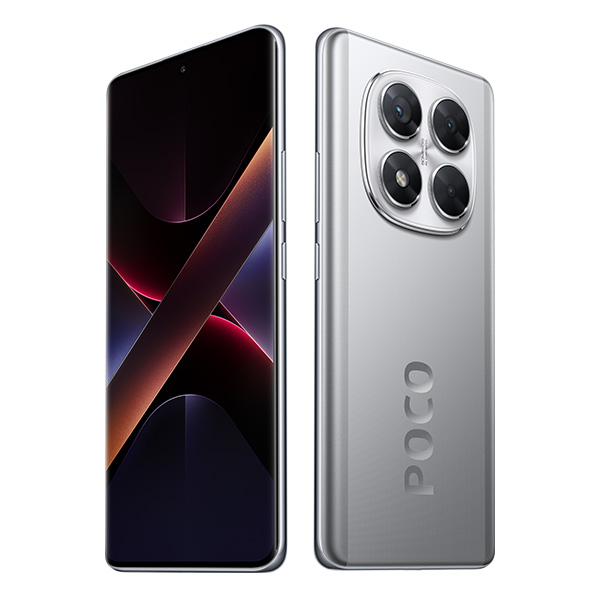 סמארטפון POCO X7 5G גרסה 8GB+256GB בצבע כסוף