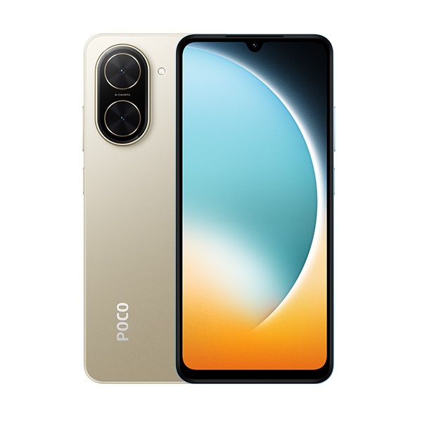 סמארטפון POCO C71 גרסה 4GB+128GB בצבע זהב