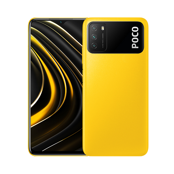 סמארטפון POCO M3 גרסה 4GB+128GB בצבע צהוב
