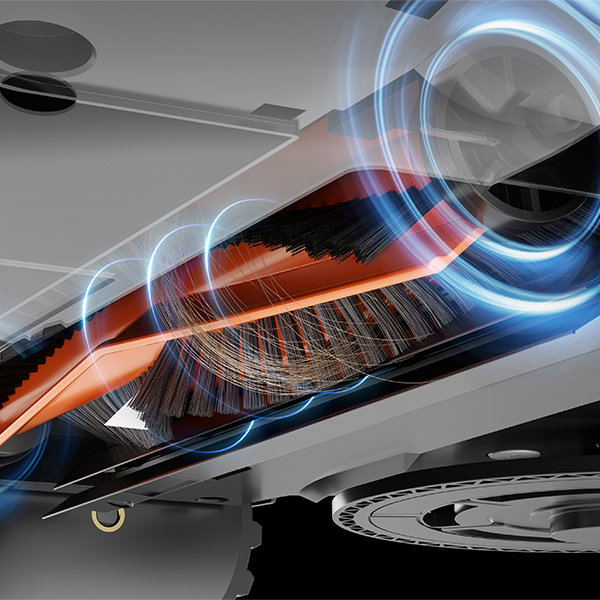 שואב אבק שוטף רובוטי שיאומי דגם Xiaomi Robot Vacuum S40 Pro בצבע לבן