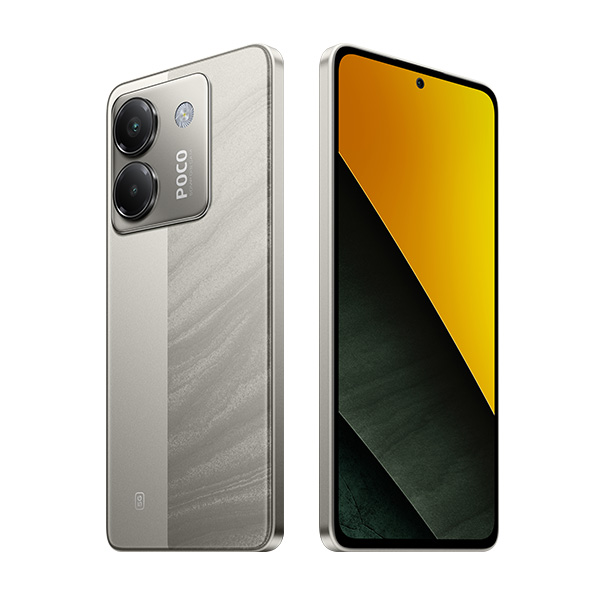 סמארטפון POCO M7 Pro 5G גרסה 8GB+256GB בצבע כסוף