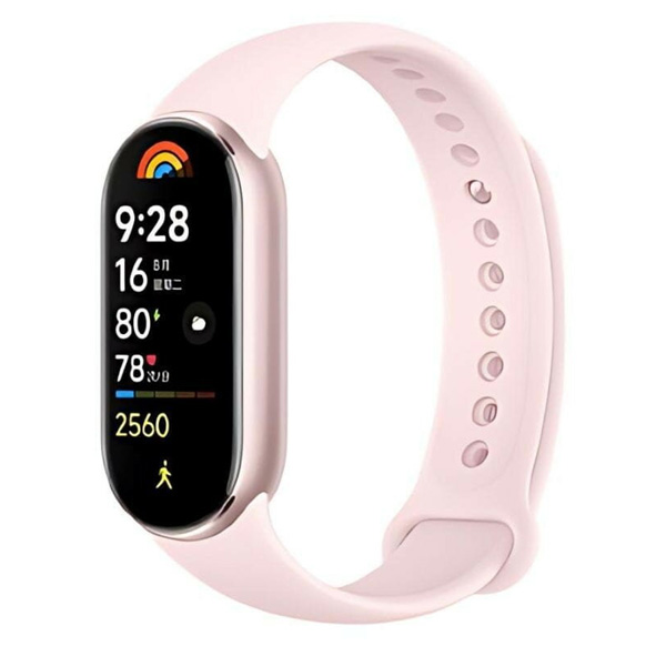 צמיד כושר חכם דור 9 דגם Xiaomi Smart Band 9 בצבע ורוד