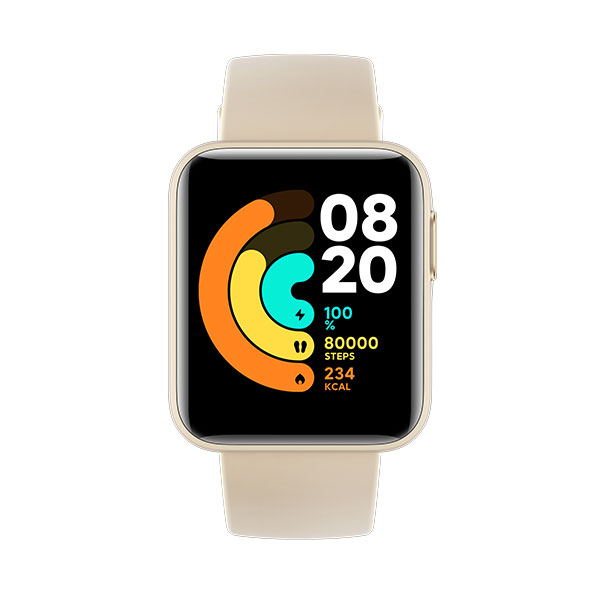 שעון חכם דגם Mi Watch Lite GPS בצבע לבן