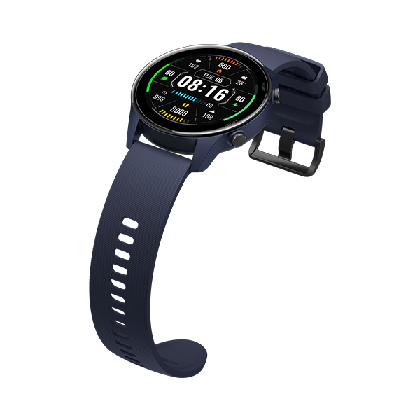 שעון ספורט חכם דגם Mi Watch GPS צבע כחול