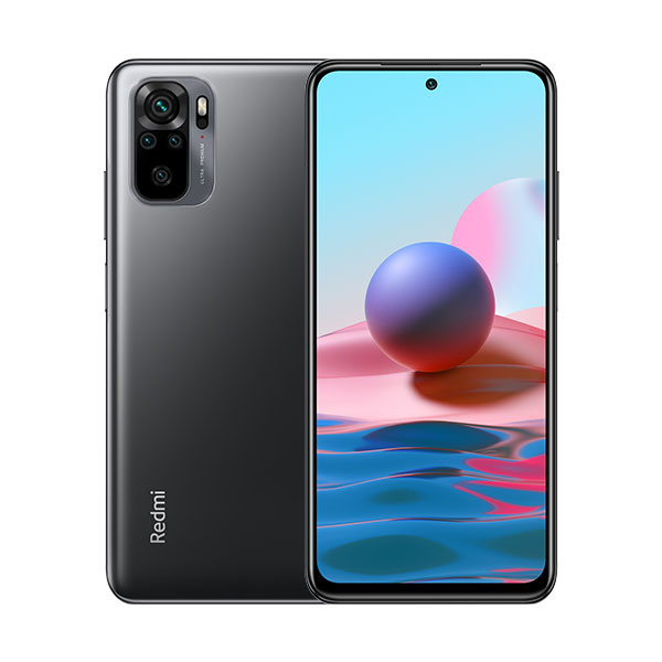 סמארטפון Redmi Note 10 גרסה 4GB+128GB בצבע שחור