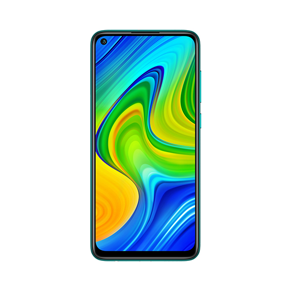 סמארטפון Redmi Note 9 גרסה 3GB+64GB בצבע ירוק