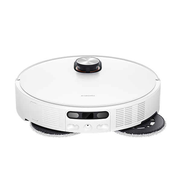 שואב אבק שוטף רובוטי שיאומי דגם Xiaomi Robot Vacuum 5 בצבע לבן