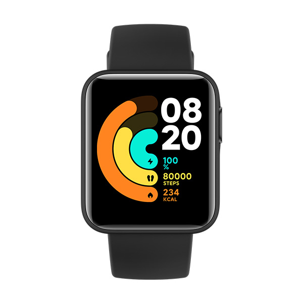 שעון חכם דגם Mi Watch Lite GPS בצבע שחור