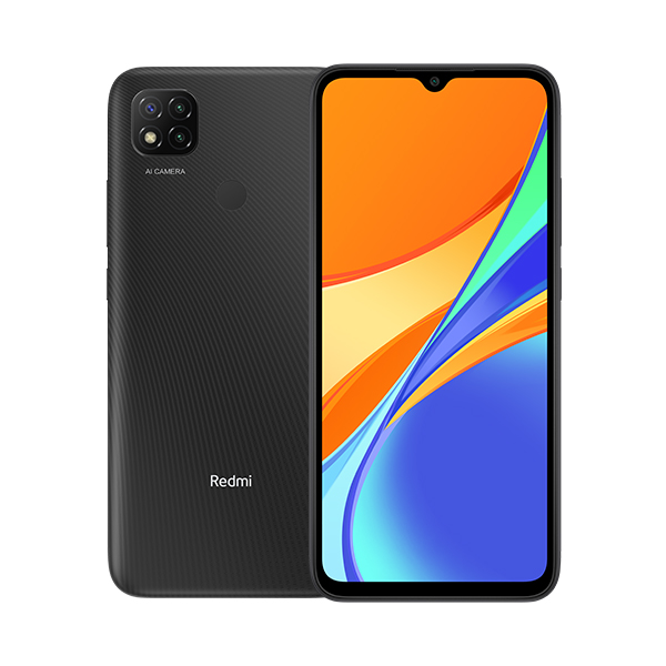 סמארטפון Redmi 9C גרסה 2GB+32GB בצבע אפור כהה