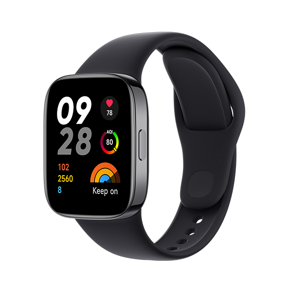 שעון ספורט חכם שיאומי Redmi Watch 3 בצבע שחור - עודפים