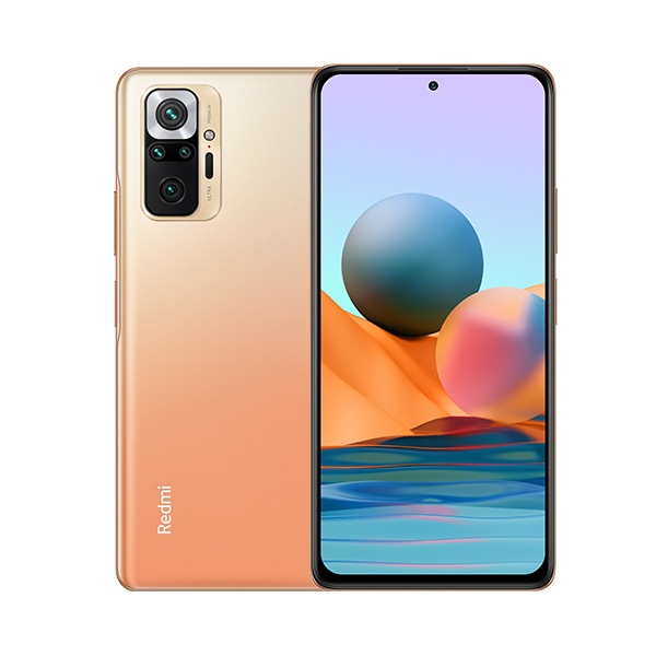 סמארטפון Redmi Note 10 Pro גרסה 6GB+128GB בצבע זהב