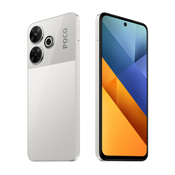 סמארטפון POCO M6 גרסה 8GB+256GB בצבע כסוף