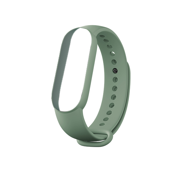 מארז רצועות לשעון MI BAND 5/6 בצבעים כחול ירוק וצהוב