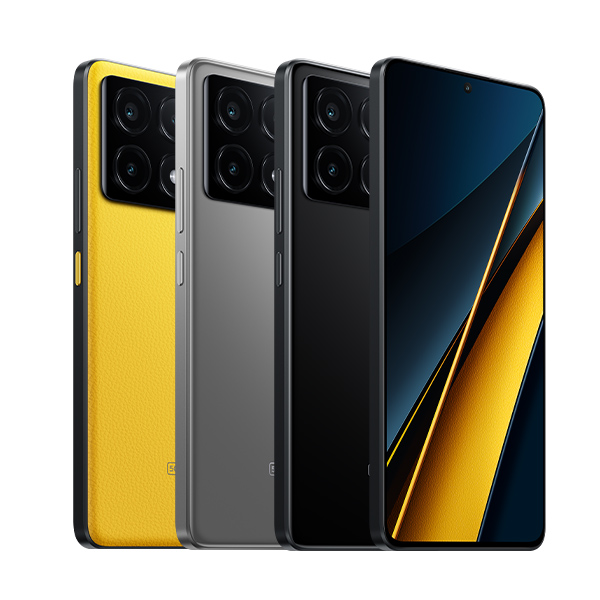 סמארטפון POCO X6 PRO גרסה 8GB+256GB בצבע שחור