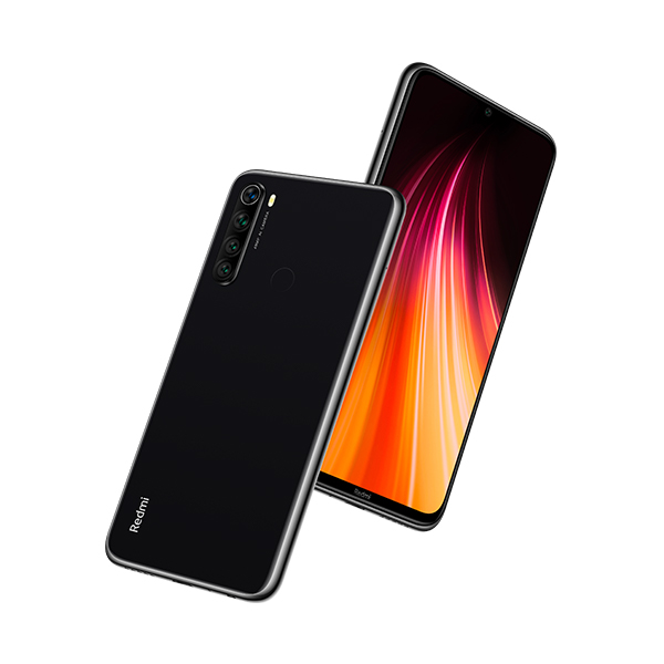 סמארטפון REDMI NOTE 8 גרסה 4GB+128GB בצבע שחור