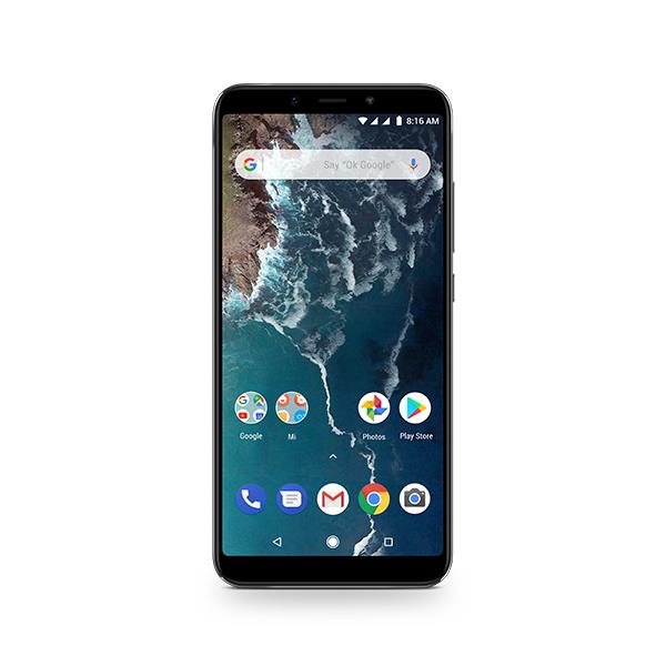 סמארטפון MI A2 גרסה 4GB+64GB בצבע שחור