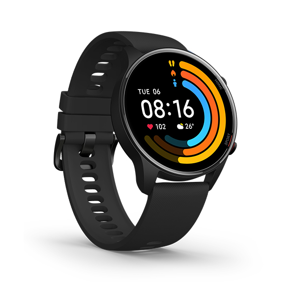 שעון ספורט חכם דגם Mi Watch GPS צבע שחור