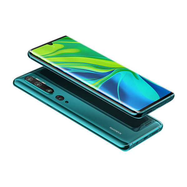 סמארטפון Mi Note 10 גרסה 6GB+128GB בצבע ירוק