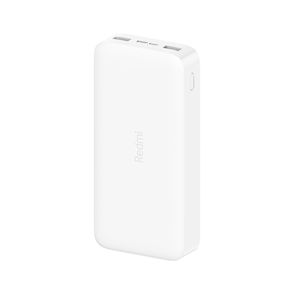 מטען נייד 20000mAh דגם Redmi 18W Power Bank 20000m צבע לבן