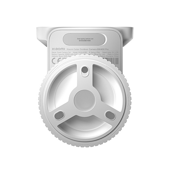 מצלמת אבטחת חוץ  2.5K סולארית דגם Xiaomi Solar Outdoor Camera BW400 Pro Set