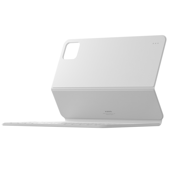 מקלדת כיסוי ספר לטאבלט Xiaomi Pad 7 series Pro keyboard בצבע לבן - תצוגה