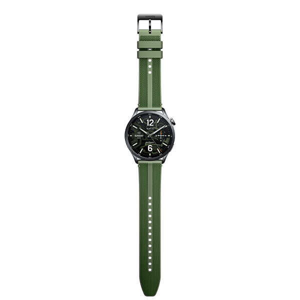 שעון ספורט חכם ומתקדם שיאומי דגם Xiaomi Watch S5 46mm בצבע ירוק