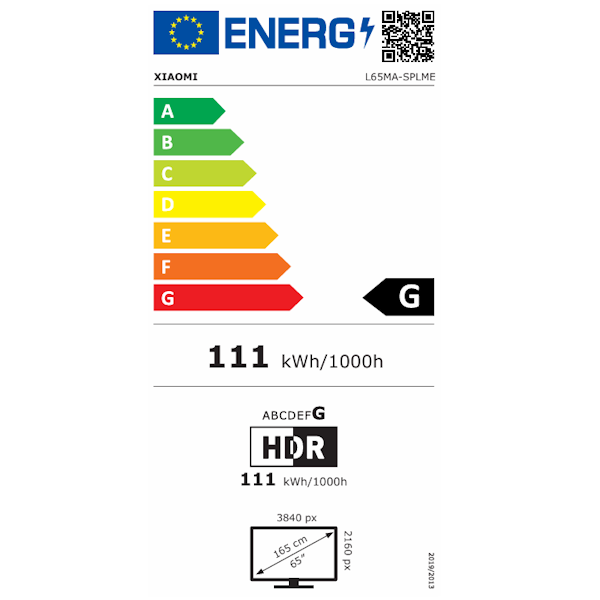 טלוויזיה ''65 QD-Mini LED 4K שיאומי דגם Xiaomi TV S Mini 65'' (2025) - תצוגה