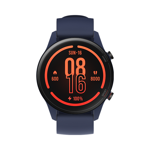 שעון ספורט חכם דגם Mi Watch GPS צבע כחול