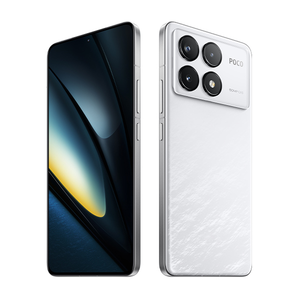 סמארטפון POCO F6 PRO גרסה 12GB+512GB בצבע לבן - עודפים