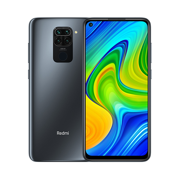 סמארטפון Redmi Note 9 גרסה 4GB+128GB בצבע שחור