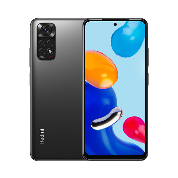סמארטפון Redmi Note 11 גרסה 6GB+128GB בצבע אפור