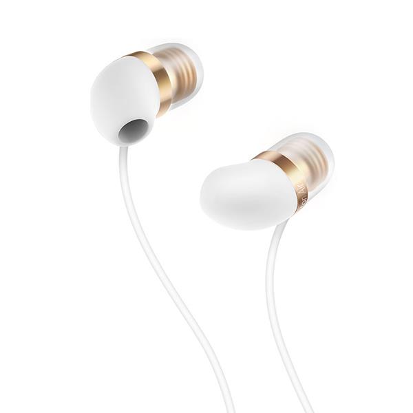 אוזניות חוטיות דגם Mi Capsule Headphones צבע לבן