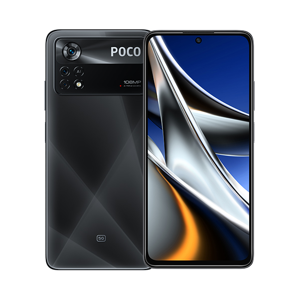סמארטפון poco x4 pro 5G גרסה 8GB+256GB בצבע שחור