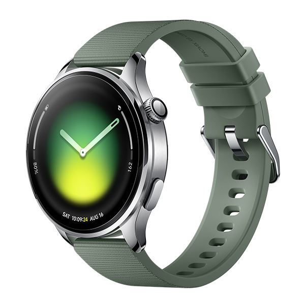 שעון ספורט חכם ומתקדם שיאומי דגם Xiaomi Watch 5 בצבע ירוק