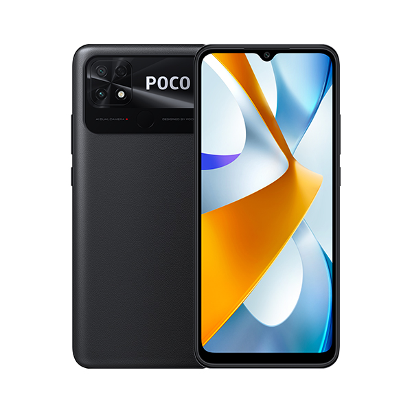 סמארטפון POCO C40 גרסה 4GB+64GB בצבע שחור