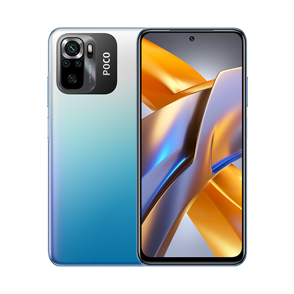 סמארטפון POCO M5S NFC גרסה 6GB+128GB בצבע כחול