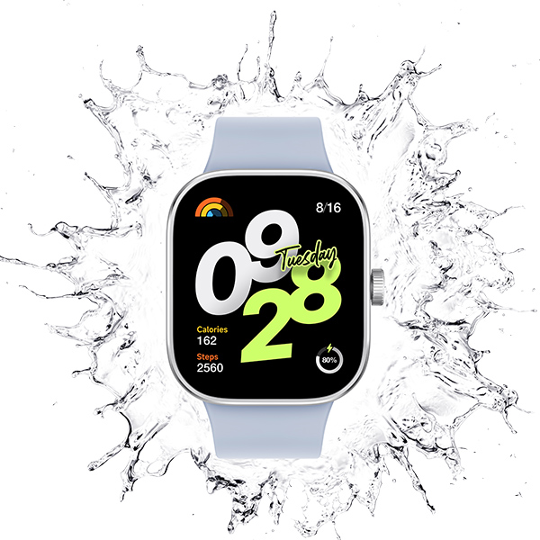 שעון ספורט חכם שיאומי דגם Redmi Watch 4 בצבע אפור