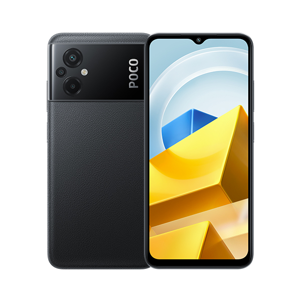 סמארטפון POCO M5 גרסה 6GB+128GB בצבע שחור