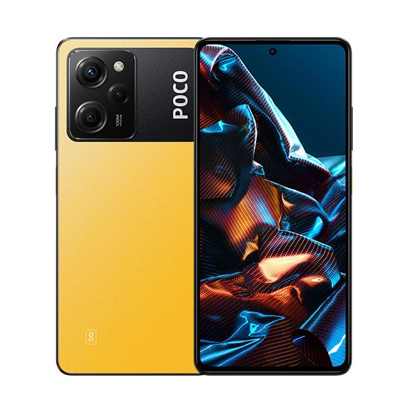 סמארטפון POCO X5 Pro 5G גרסה 8GB+256GB בצבע צהוב