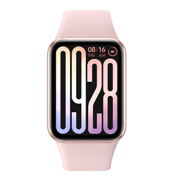 צמיד כושר חכם דור 9 פרו דגם Xiaomi Smart Band 9 Pro בצבע ורוד