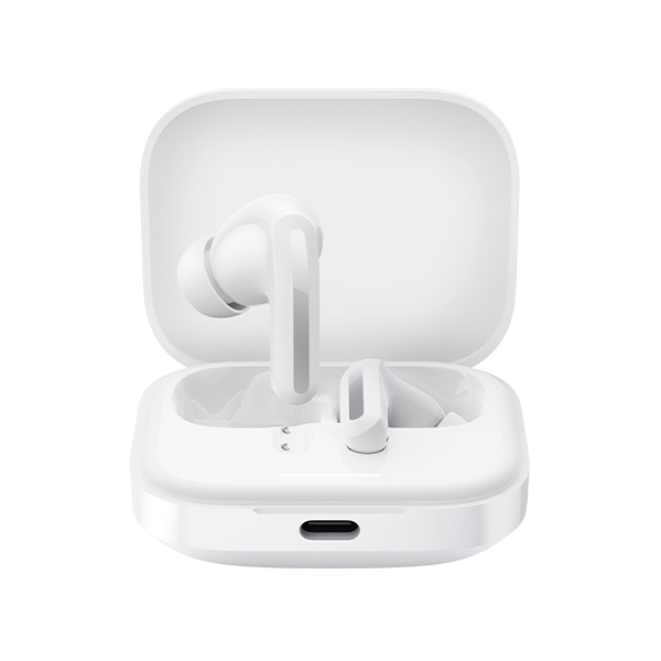 אוזניות Bluetooth שיאומי דגם Redmi Buds 5 בצבע לבן