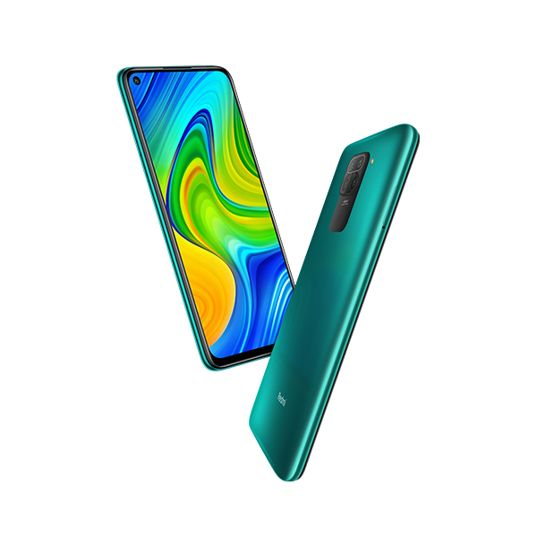 סמארטפון Redmi Note 9 גרסה 3GB+64GB בצבע ירוק