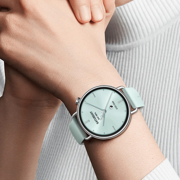 שעון ספורט נשי חכם שיאומי דגם Xiaomi Watch S4 41mm בצבע ירוק