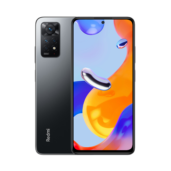 סמארטפון Redmi note 11 Pro גרסה 6GB+128GB בצבע אפור