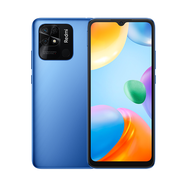 סמארטפון Redmi 10C גרסה 4GB+128GB בצבע כחול
