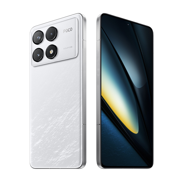 סמארטפון POCO F6 PRO גרסה 12GB+512GB בצבע לבן