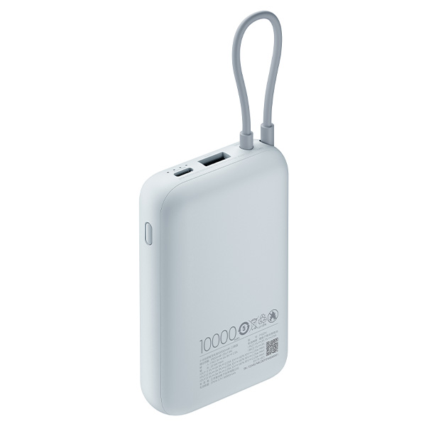 סוללת גיבוי 10000mAh ניידת דגם Xiaomi Power Bank 10000mAh בצבע כחול