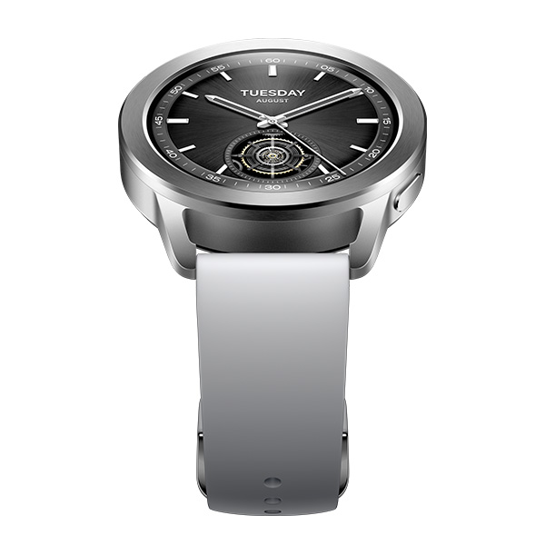 שעון ספורט חכם שיאומי דגם Xiaomi Watch S3 בצבע כסף